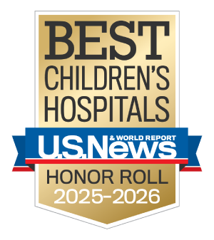 US News Honor Roll - Best Children's Hospitals.