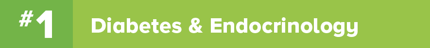 #1 Diabetes U.S. News and World Report ranking.