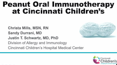 Oral Immunotherapy Clinic | Allergy And Immunology