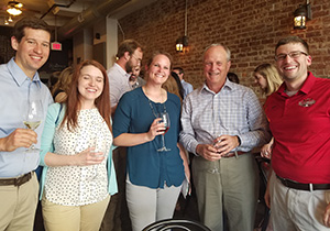 Adam Carlisle, Kourtney Gardner, Samantha Eschborn, and Joe Knadler reminisce with Tom DeWitt about their residency experience.