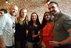 Matt Zackoff, Anna Vernardos, Veronica Taylor, Alisha George and Joe Real look forward to the next chapter in their careers.